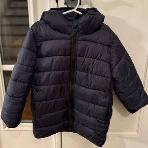 Childrens Place Kids Navy Puffer Jacket